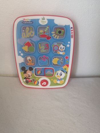 tablette éducative disney baby français anglais