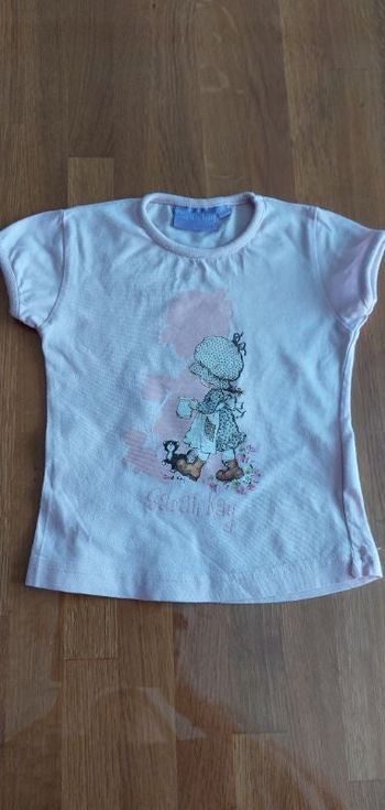 Tee-shirt fantaisie manches courtes fille 3 ans