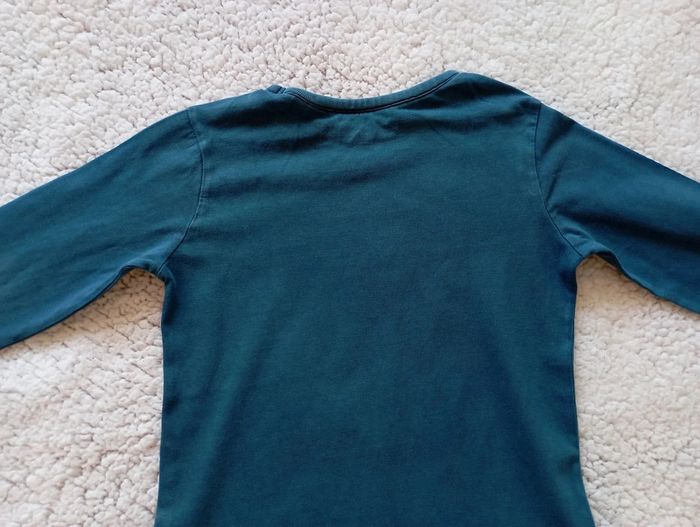 T-shirt manches longues bleu Okaidi 5 ans - photo numéro 5