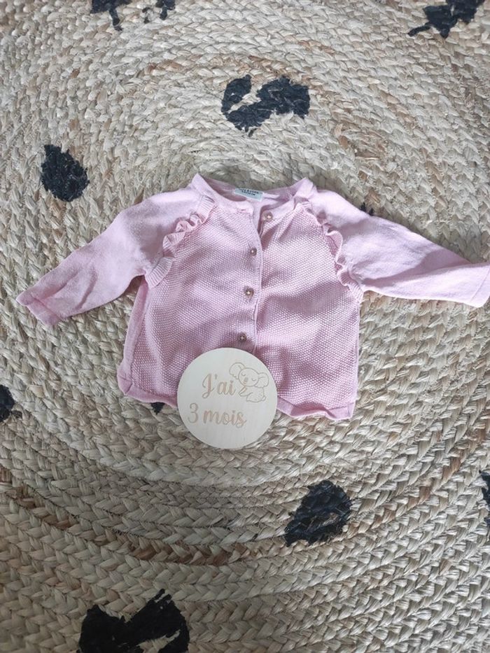 Gilet bébé fille