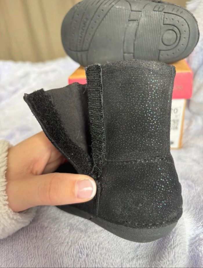 Bottine  noire pailletées - photo numéro 4