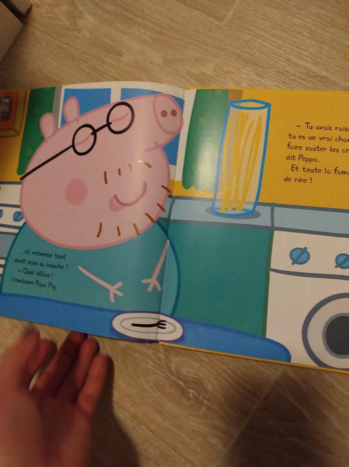 Livre Peppa pig fait des crêpes - photo numéro 3