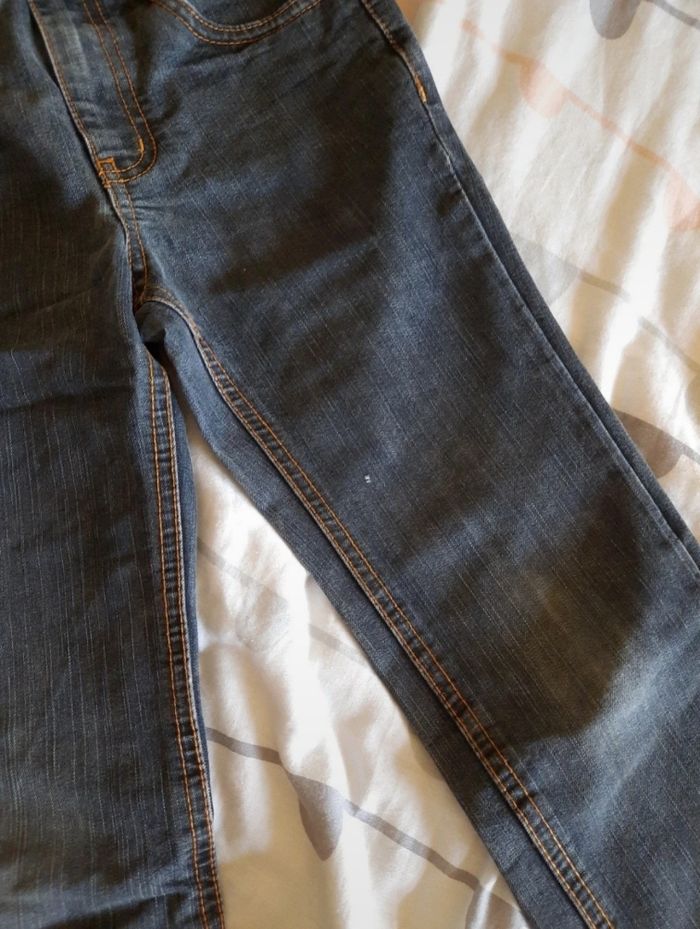 Jean noir effet usé NKY 6A - photo numéro 3