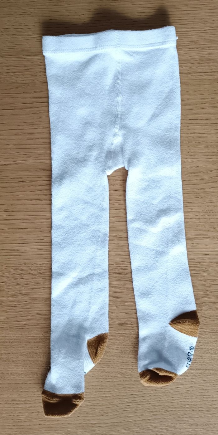 LOT : 3 paires de collants Kiabi / Orchestra 6-9 mois taille 17-18 fille - photo numéro 6