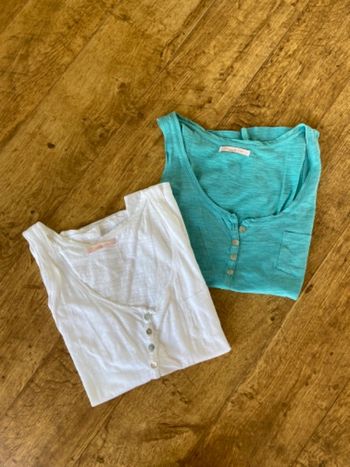 Lot 2 débardeurs taille L