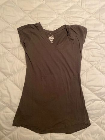 T shirt gris anthracite femme Jennyfer taille s