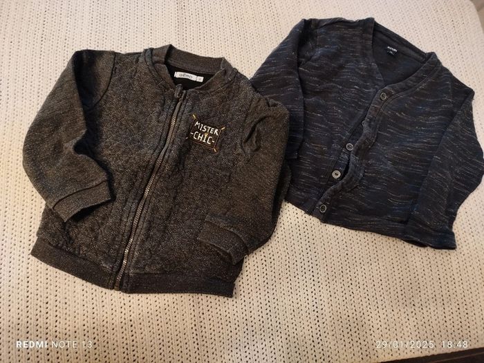 Lot de 2 gilets 3 ans