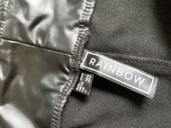 Caleçon legging Rainbow noir aspect latex 44/46 - photo numéro 3