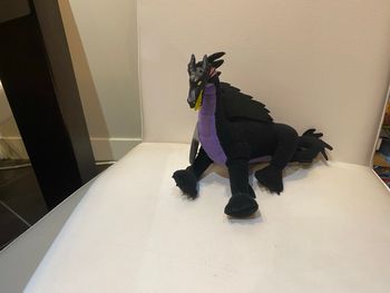 Peluche dragon malefique la belle au bois dormant 