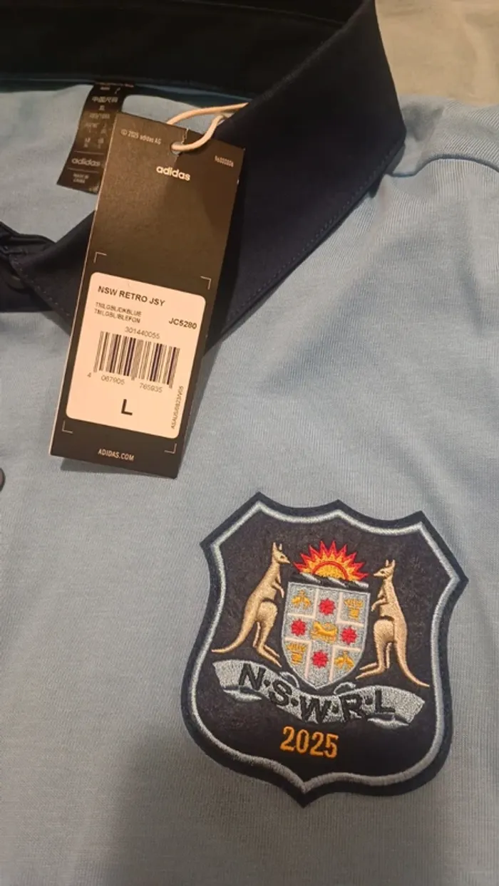 Maglia polo Adidas azzurra - photo numéro 6