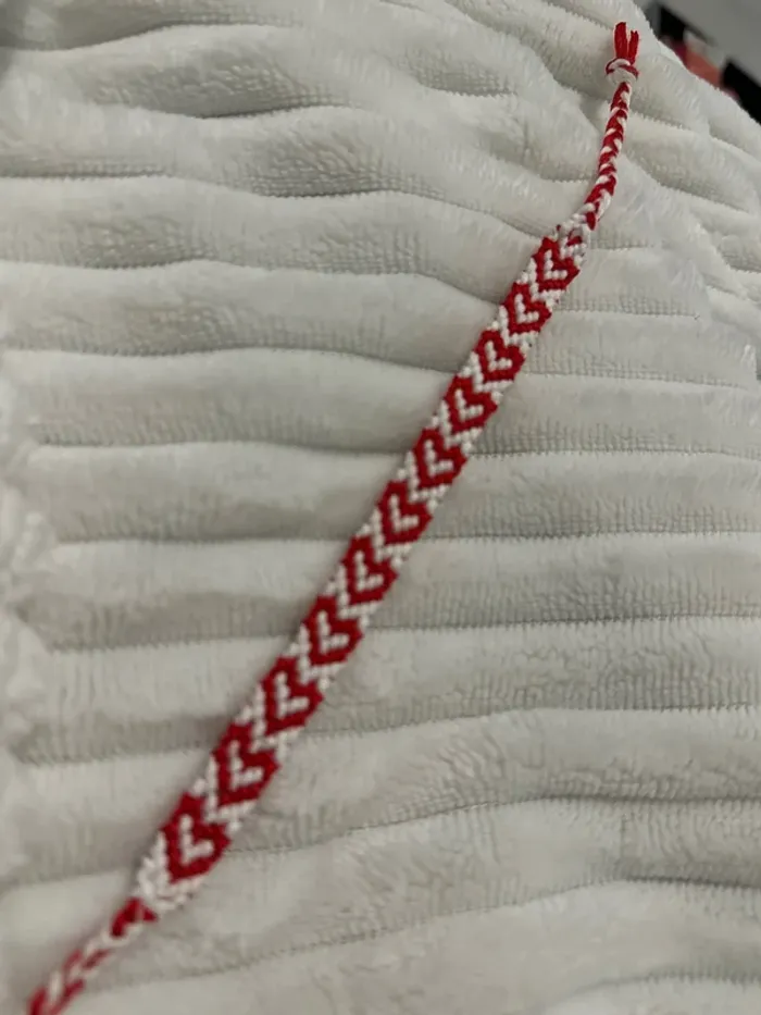 Cœur rouge blanc