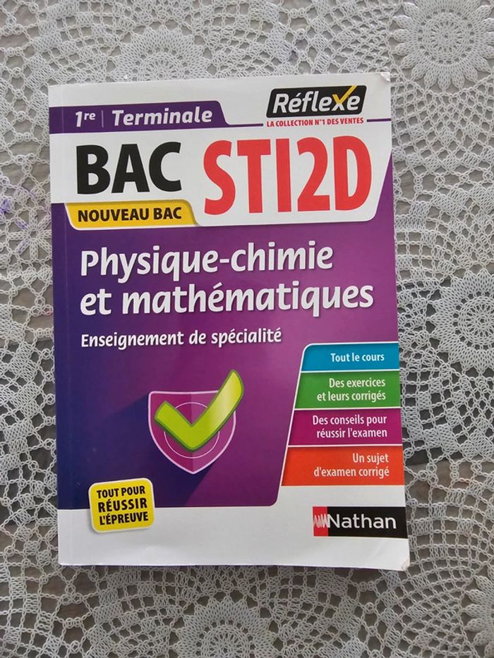 Livre révision physique mathématiques bac 1er et terminale STI2D - photo numéro 4