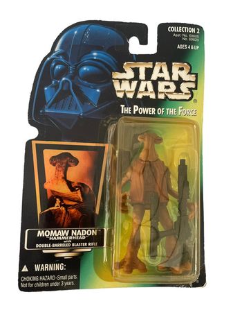 Figurine Star Wars The Power Of The Force Momaw Nadon Hammerhead Kenner / Hasbro 1996 vintage neuf