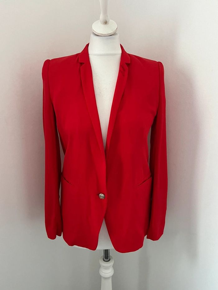 Veste blazer rouge The Kooples S