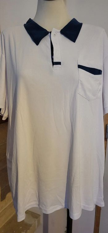 Polo homme blanc xxl neuf
