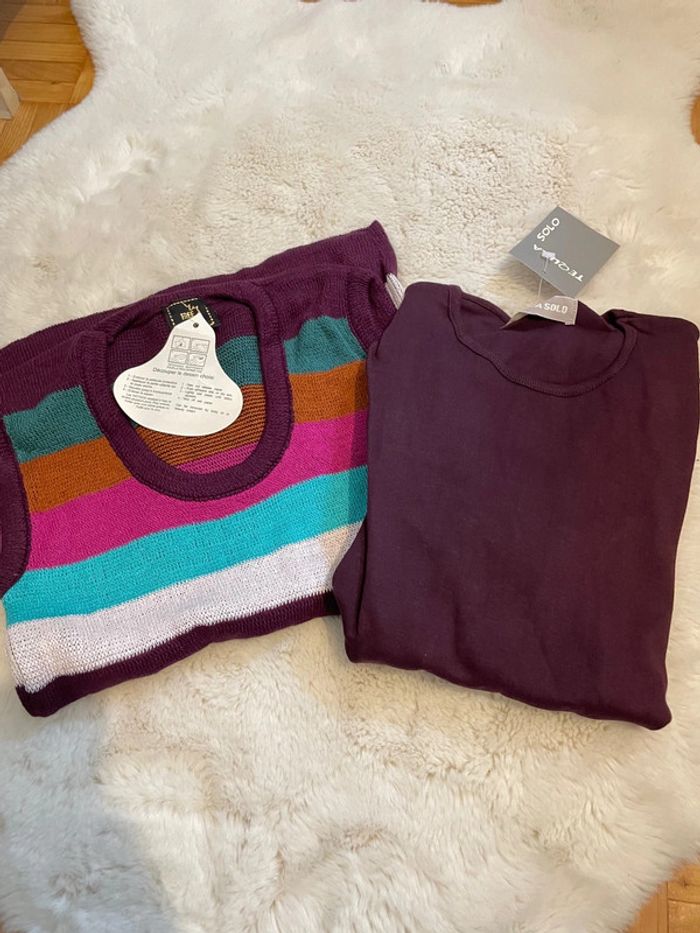 Débardeur - Pull sans manches Free Paris taille S - photo numéro 8