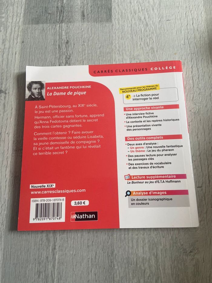 Livre La dame de pique - photo numéro 2