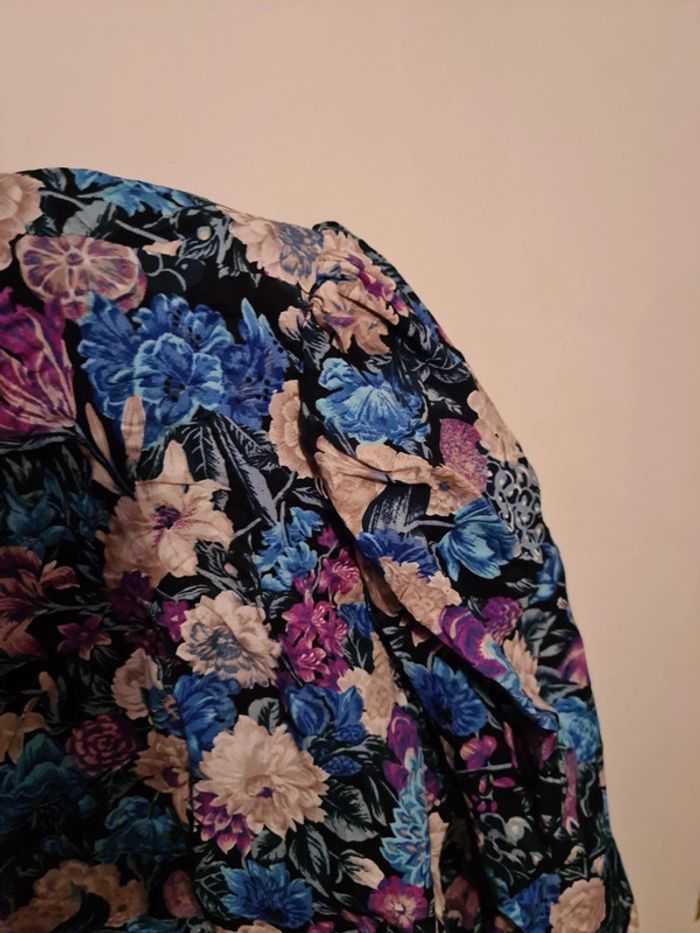 Chemisier fleuri style vintage - photo numéro 4