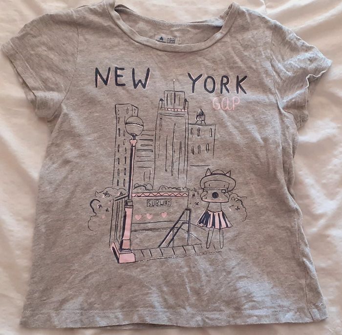 T-shirt fille 5-6 ans / Baby Gap