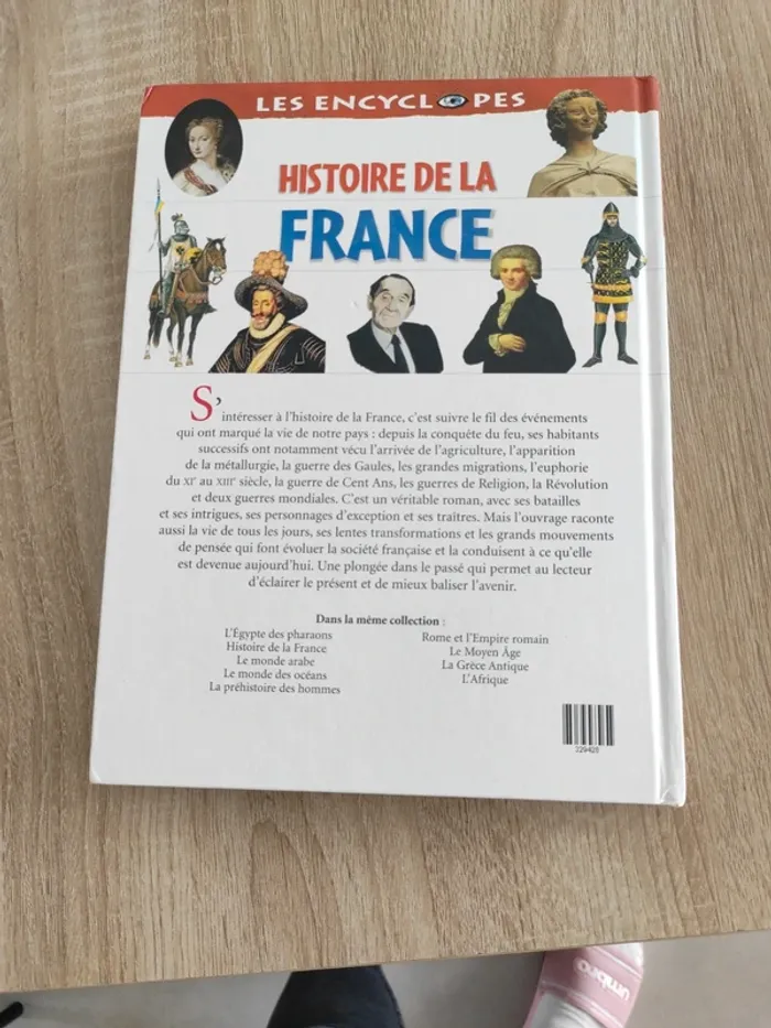Les encyclopes livre histoire de la france - photo numéro 2