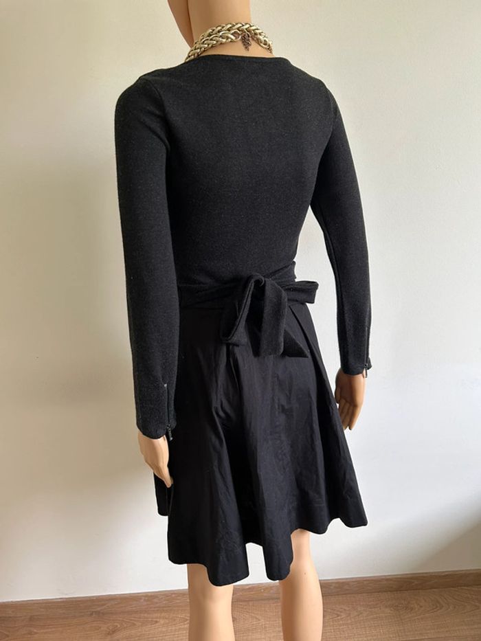 Robe d’hiver grise foncée noire neuve Naf Naf taille XS - photo numéro 8