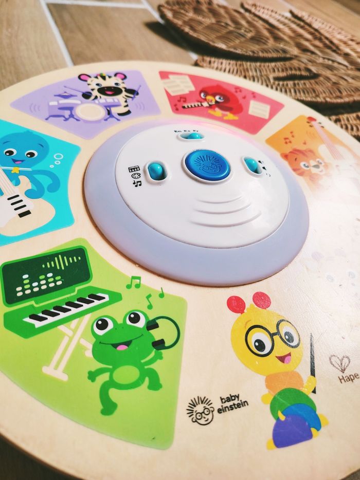 🎼Orchestre magic Touch sonore et lumineux en bois et plastique marque Hape - photo numéro 4