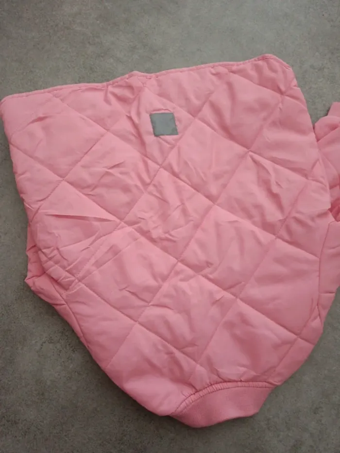 Doudoune rose légère H&M 86cm - photo numéro 3