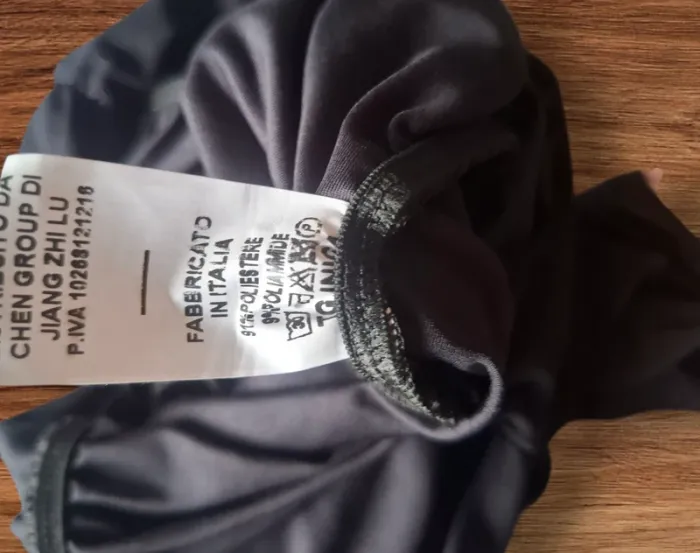 Top noir chic froncé - Marque M@SS - photo numéro 3