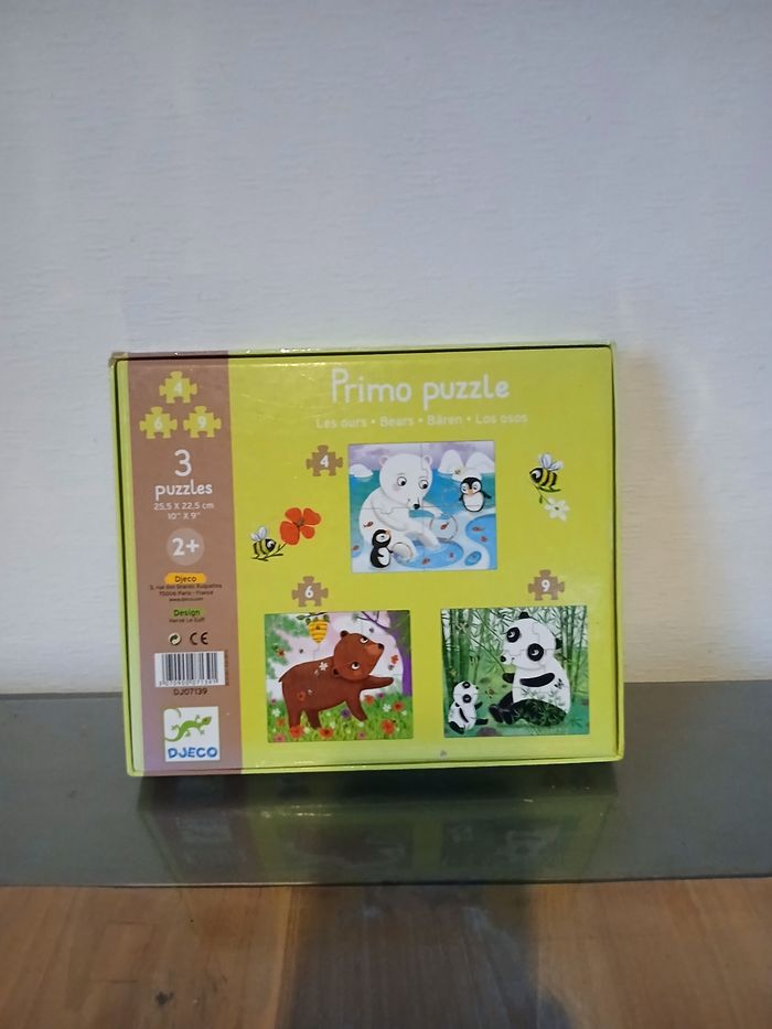 Mes 1er puzzle animaux ours - photo numéro 6