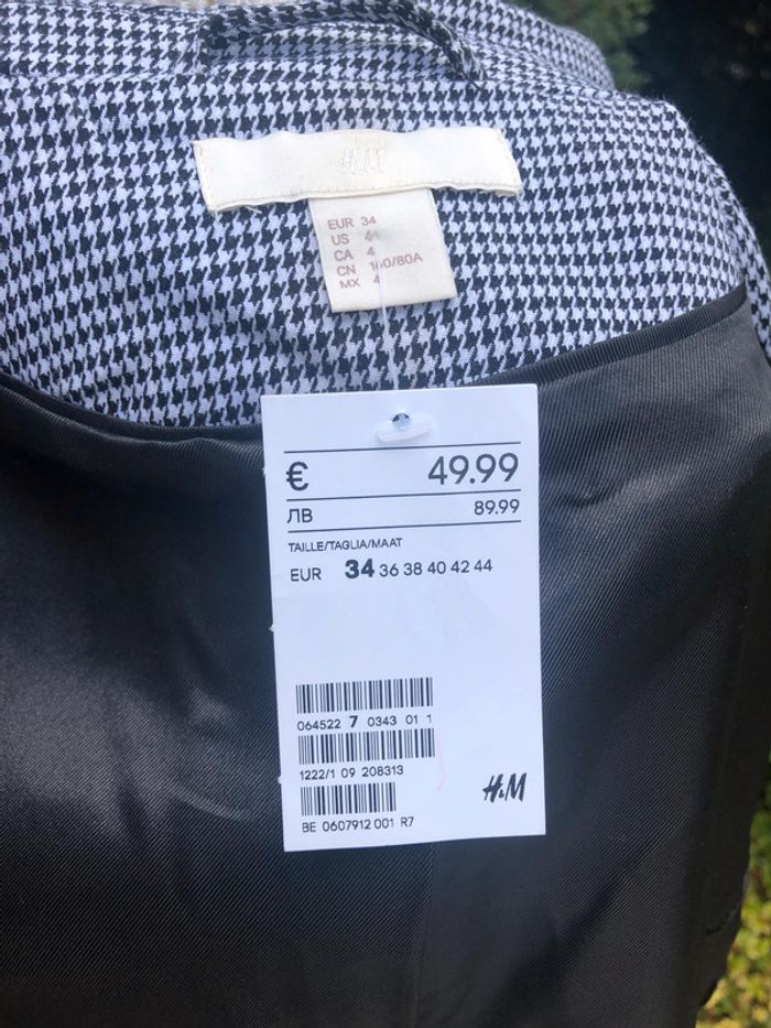 Blazer H&M neuf taille 34 - photo numéro 9