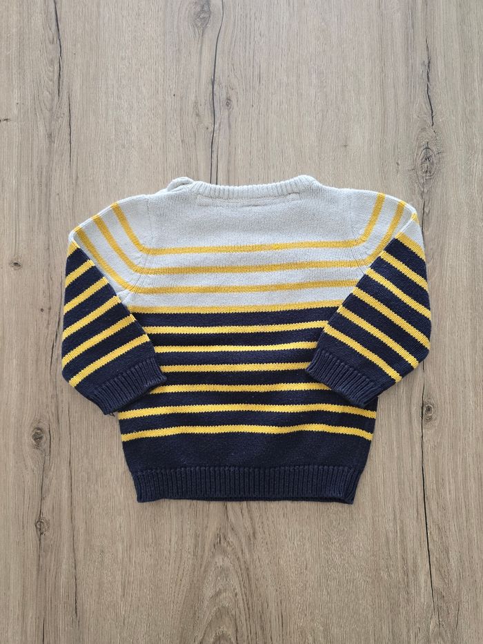 Pull rayé - Taille 12mois - Orchestra - photo numéro 2
