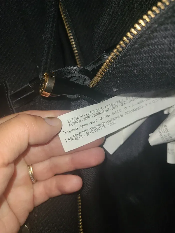 Manteau en laine Zara taille S - photo numéro 6