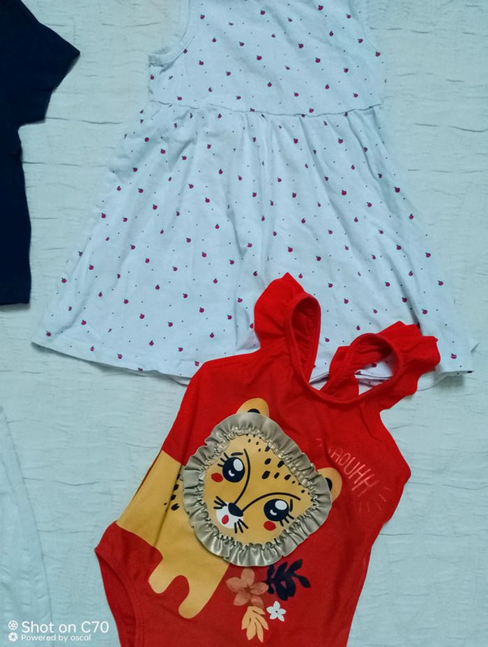 Lot été fille 2 ans H&M Kiabi dpam primark - photo numéro 3