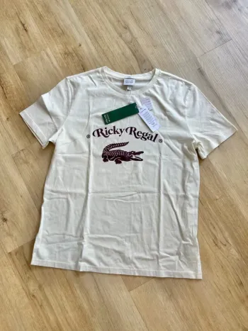 T-shirt Lacoste X Ricky Régal M Beige