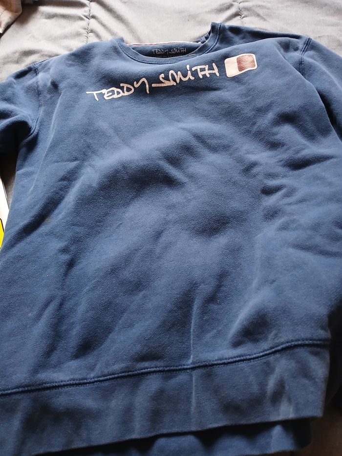 Pull garçon  bleu  taille m