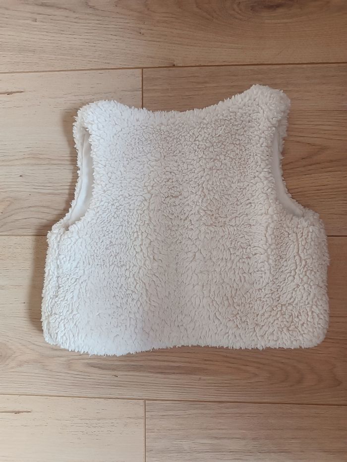 Gilet sans manches effet moutonné - photo numéro 2