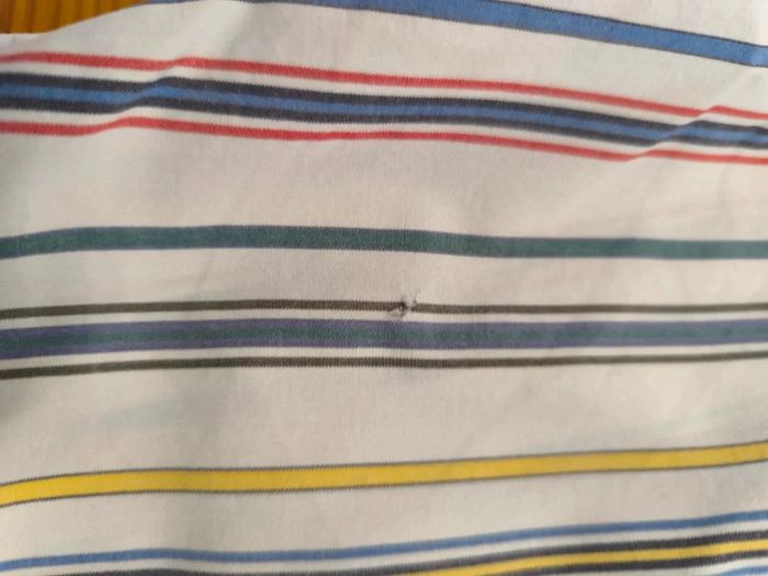 Chemise à rayures - Ralph Lauren - Blake - Logo brodé marine - Blanc, rouge, bleu - Taille XL - photo numéro 13