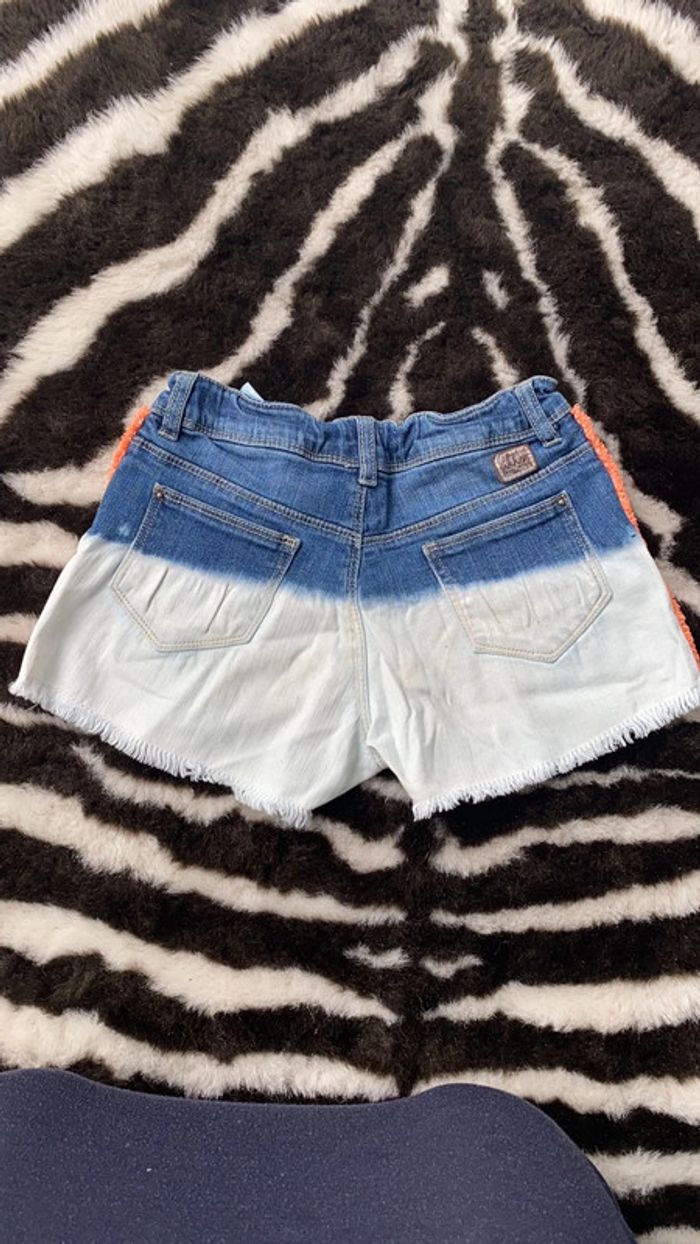 Short tie and dye jeans ikks 8 ans - photo numéro 2