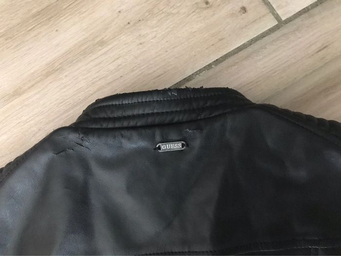 Veste similicuir noir guess S - photo numéro 11