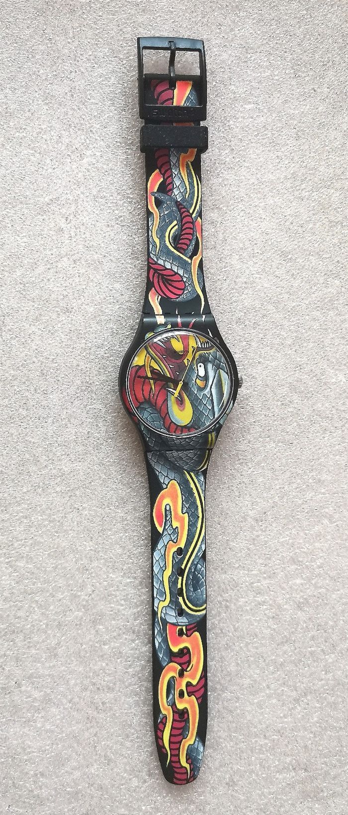Montre SWATCH Collecteur "Fired Snake" - photo numéro 2