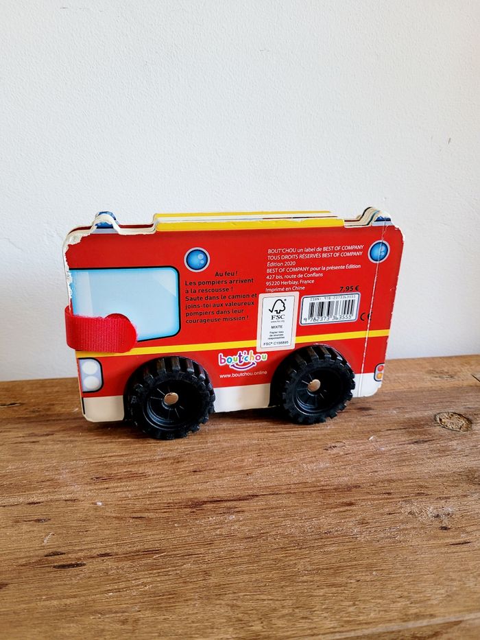 Livre Les pompiers Bout'chou - photo numéro 2