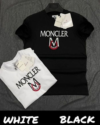 T-shirt manche courte "Moncler" (noir)