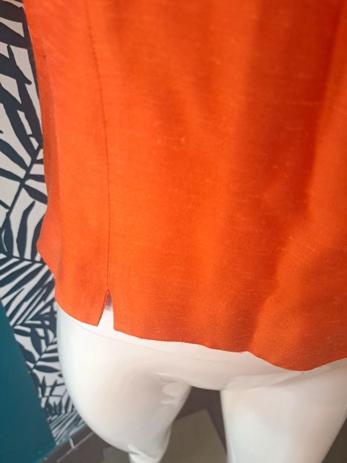 Haut orange - photo numéro 3