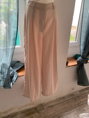 Pantalon large SHEIN beige taille S