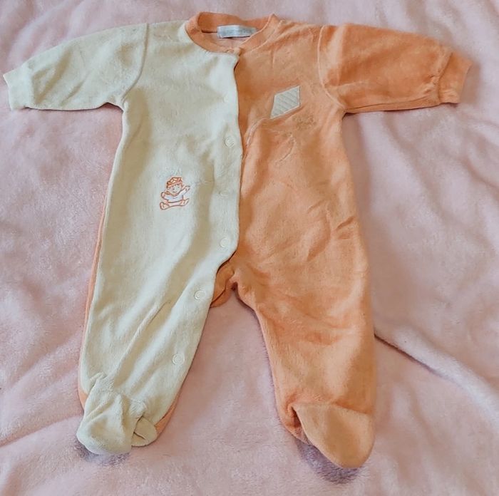 Lot de 2 pyjama velours - photo numéro 2