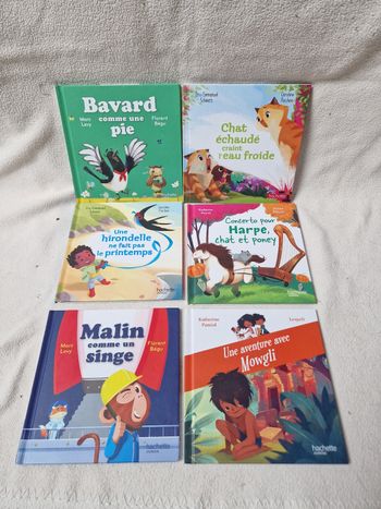 Lot de 6 livres macdo 