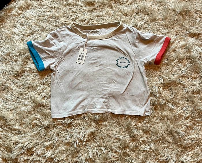 T-shirt court Wrangler color block M neuf avec étiquette