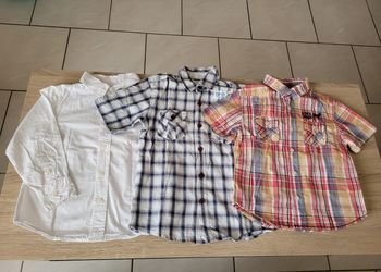 Lot de 3 chemises garçon en 3/4 ans