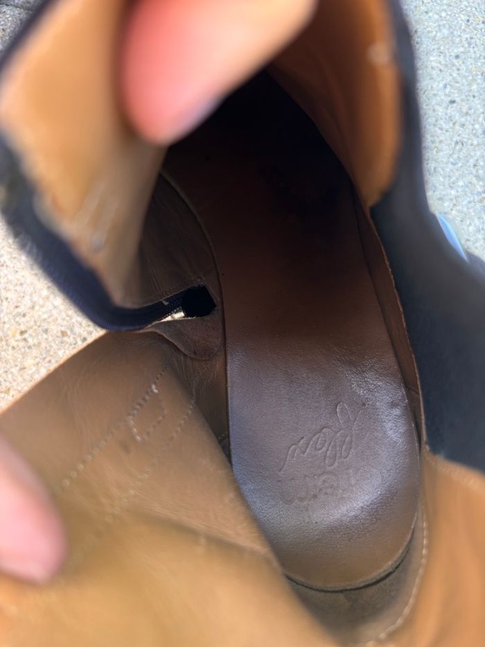 Boots botines femme pointure 37 cuir Eram flex - photo numéro 2