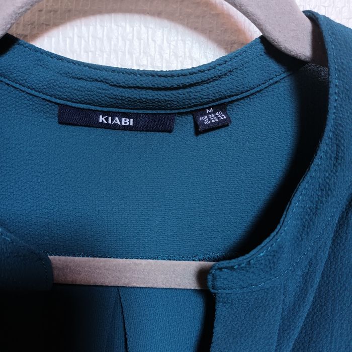 Chemisier bleu canard - photo numéro 2